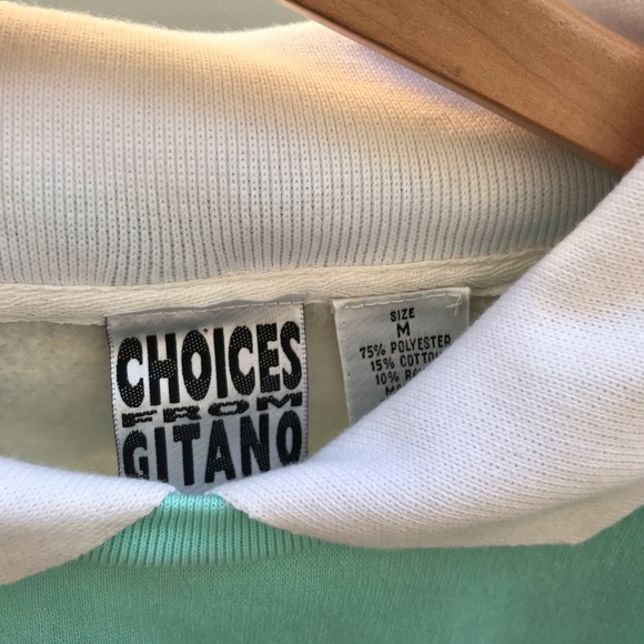 (SOLD) ‼️ Vintage Color Block sweatshirt - Picture 8 of 8